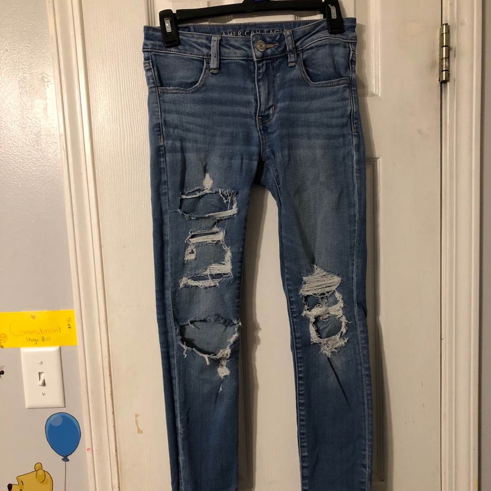 American Eagle Distress Jeans